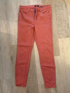 Buffalo David Bitton High Rise Soft Stretch Skinny in Rust